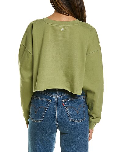 Cropped Sweatshirt Women WeWoreWhat Cropped Sweatshirt Women -Anne Klein-shop 1411818882 RLLD 2