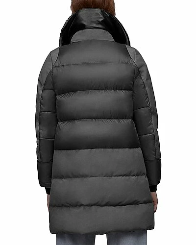 Canada Goose Altona Black Label Leather-Trim Down Parka Women - Image 2
