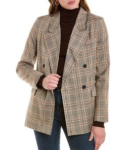 Avantlook Plaid Blazer Women