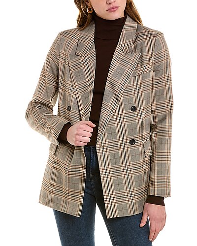 Plaid Blazer Women Avantlook Plaid Blazer Women -Anne Klein-shop 1411849342 RLLD 1