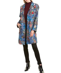 Johnny Was Marcelle Wool-Blend Coat Women