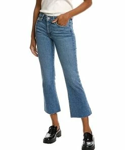 JOE'S Jeans High Rise Whiskers Straight Ankle Jean Women