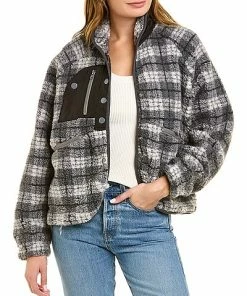 Lea & Viola Teddy Bomber Jacket Women