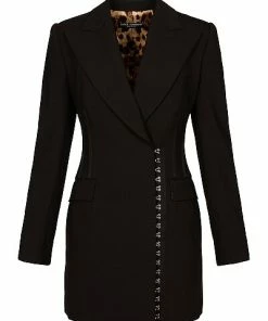 Dolce & Gabbana Wool-Blend Blazer Women