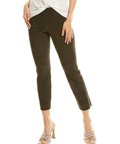 Vince Split Hem Suede Legging Women