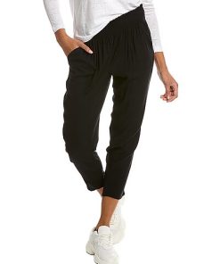 Chaser Cropped Smocked Soft Utility Pant Women