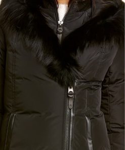 Mackage Adali Hooded Leather-Trim Jacket Women 5 Mackage Adali Hooded Leather-Trim Jacket Women -Anne Klein-shop 1411910938 RLLD 4