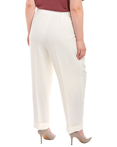 Plus Ellis Pleated Pant Women Lafayette 148 New York Plus Ellis Pleated Pant Women -Anne Klein-shop 1411917881 RLLD 2