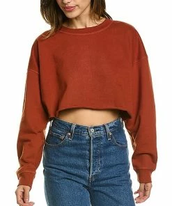 WeWoreWhat Cropped Sweatshirt Women