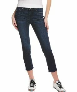 7 For All Mankind Roxanne Dark Indigo Slim Cigarette Jean Women