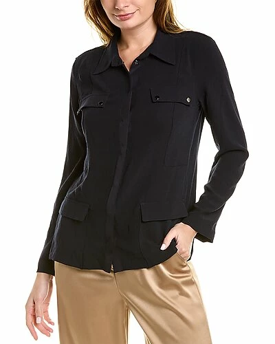 Elie Tahari Utility Shirt Jacket Women