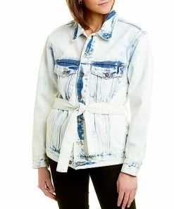 Bardot Oversized Tie-Dyed Jacket Women