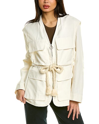 Ania Linen-Blend Jacket Women STELLA MCCARTNEY Ania Linen-Blend Jacket Women -Anne Klein-shop 1411950473 RLLD 1