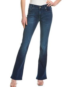7 For All Mankind Rise Blue Rhythmic Bootcut Jean Women