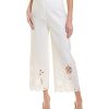 Elie Tahari Mbroidered Linen-Blend Pant Women -Anne Klein-shop 1411962790 RLLD 1