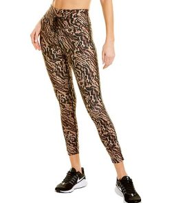 GOOD AMERICAN Thletic Stripe 7/8 Legging Women