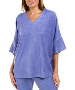 N Natori Terry Lounge Top Women